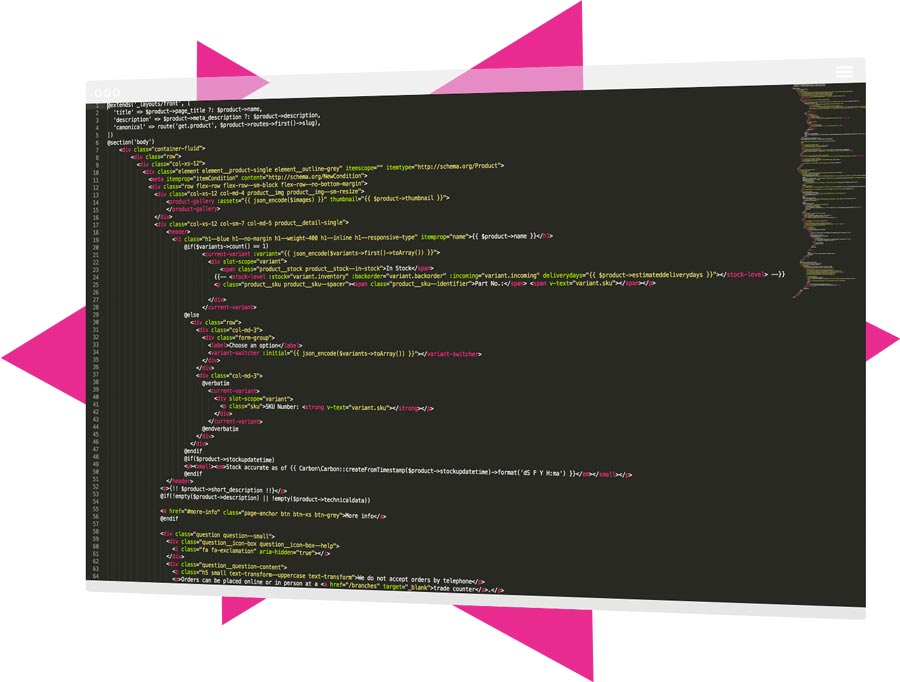 Laravel code