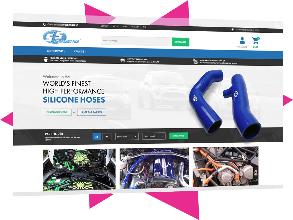 SFS Performance Website