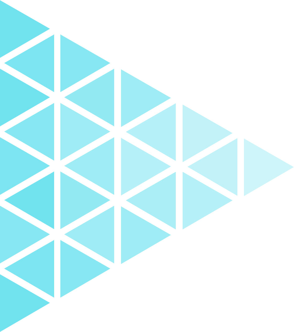 Blue triangles